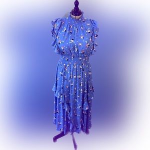 Nanette Lepore dress. Periwinkle color, size 16.